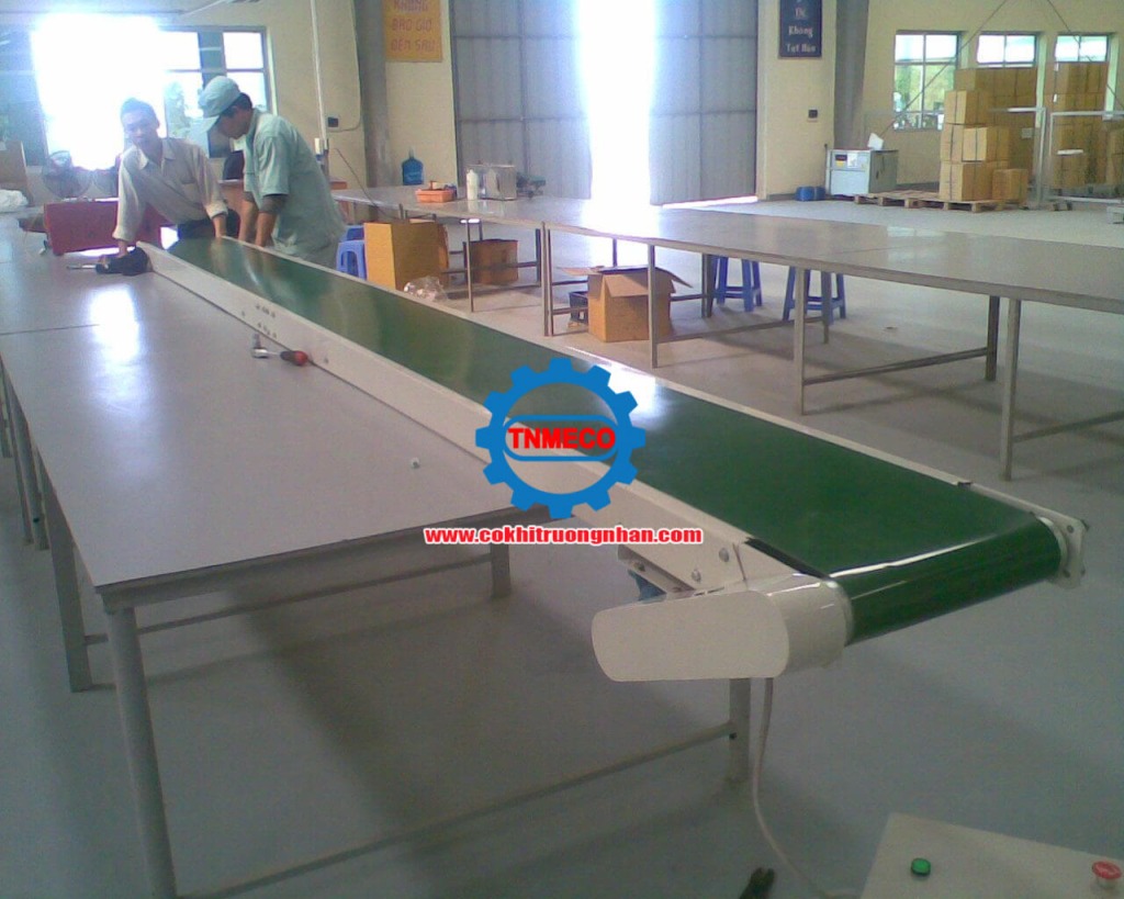 Báo giá băng tải - Băng tải PVC - Cơ Khí Trường Nhân